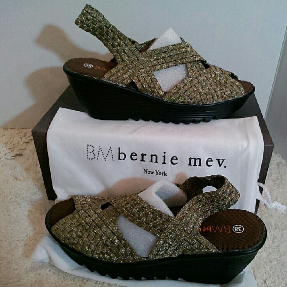 Bernie Mev woven platform
